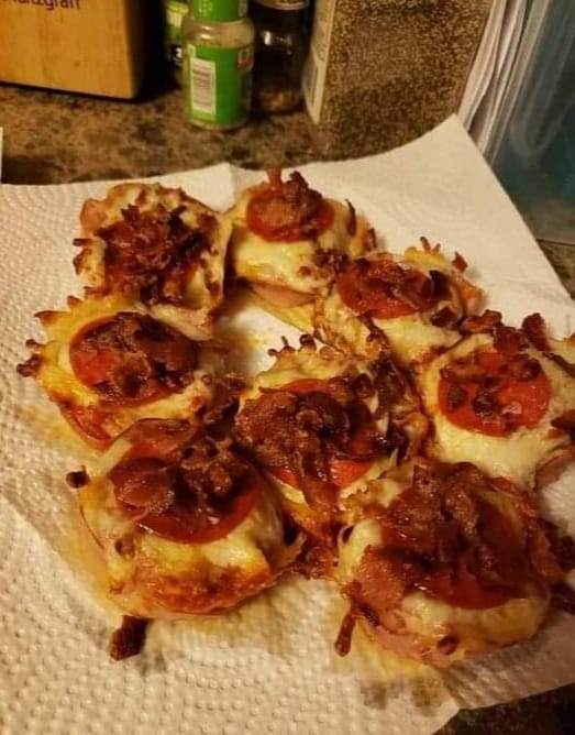 KETO PEPPERONI PIZZA BITES