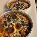 Keto pizza bowls