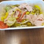 Jersey Mikes Turkey sub in a bowl.