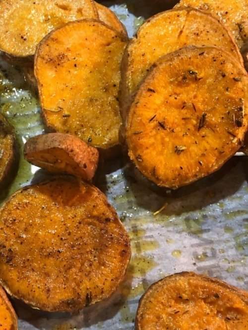 sweet potatoes baked