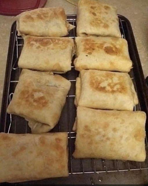 Low Carb Baked Chicken Chimichangas