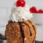 AIR FRYER FRIED ICE CREAM