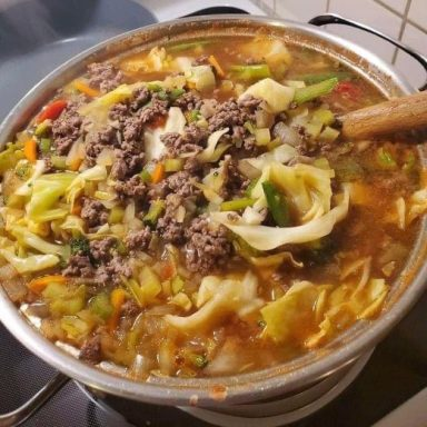 EASY CABBAGE SOUP ADVERTISEMENT