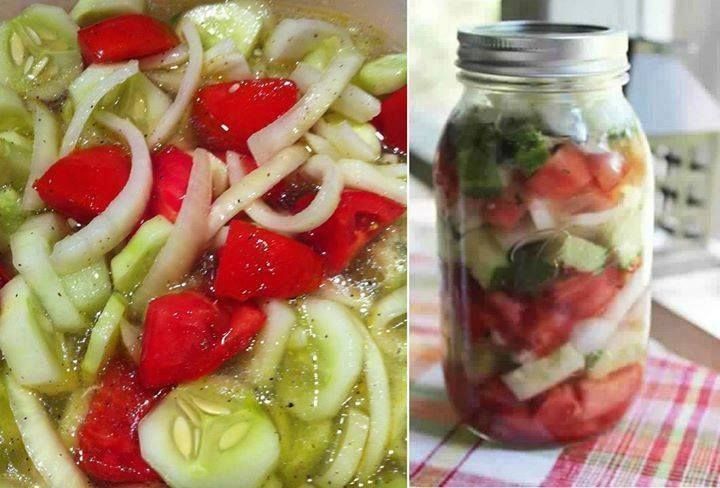 GRANDMA’S CUCUMBER SALAD😎