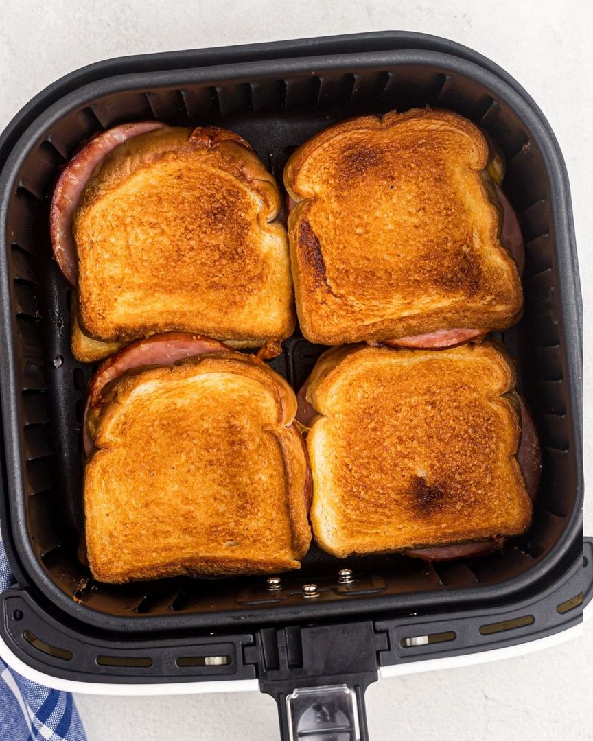 Air Fryer Grilled Ham And Cheese Yummly Recipes