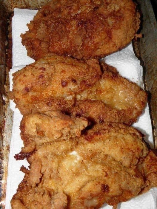 Keto Oven Fried Chicken