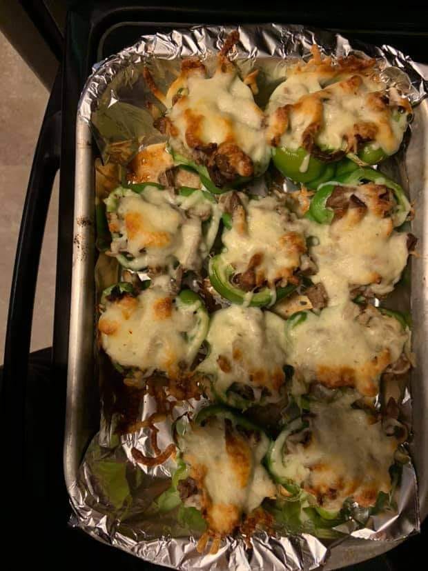 PHILLY CHEESESTEAK STUFFED PEPPERS