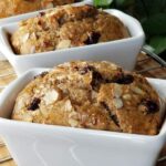 Mini Cranberry Almond Burro Banana Bread