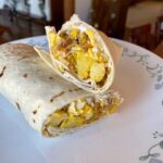 Weight Watchers breakfast potato burrito