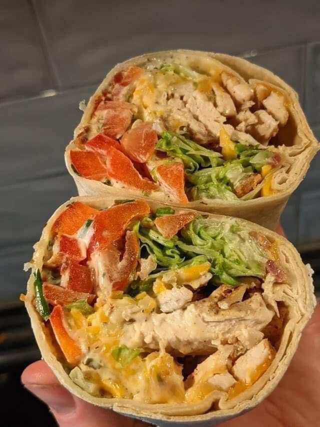 Buffalo Chicken Folded Wrap