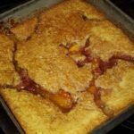 Vegan Strawberry Peach Cobbler