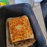 Air Fryer Ham and Cheese Sandwich