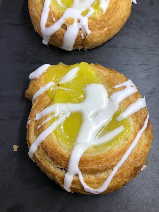 Easy lemon danish