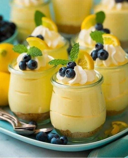 weight watcher Lemon Cheesecake Mousse