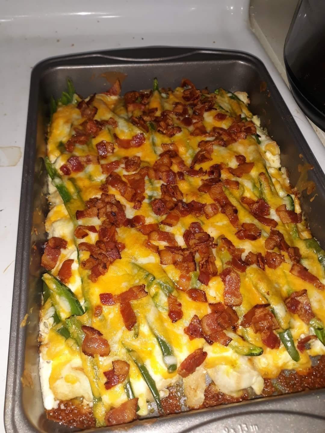 KETO JALAPENO POPPER CASSEROLE