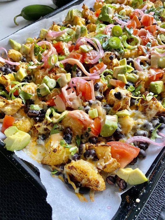 Cauliflower Nachos