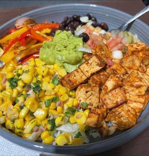 VEGAN MY VERSION OF CHIPOTLE BOWL!