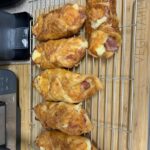 Bacon and cheese turnovers