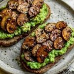 AVOCADO GARLICKY MUSHROOM TOAST!