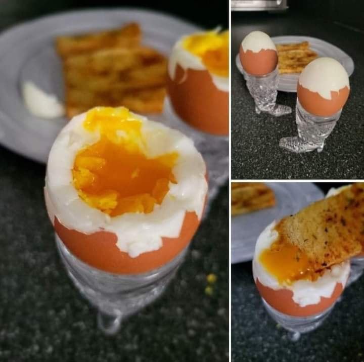 Air Fryer Soft-boil Eggs.