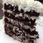 Chocolate Cake with Cream Cheese Frosting and Coconut