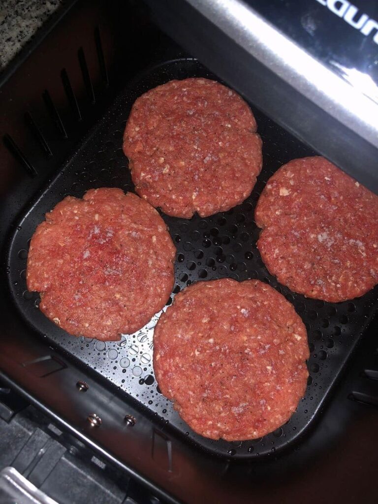 Air Fryer Burgers Recipe