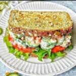 Vegan CREAMY CUCUMBER SALAD SANDWICH