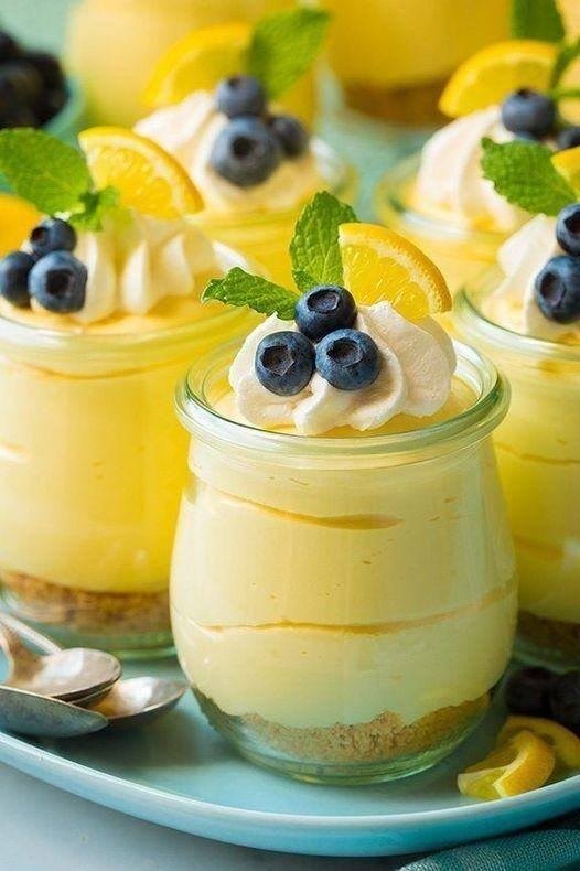 Keto Lemon Cheesecake Mousse