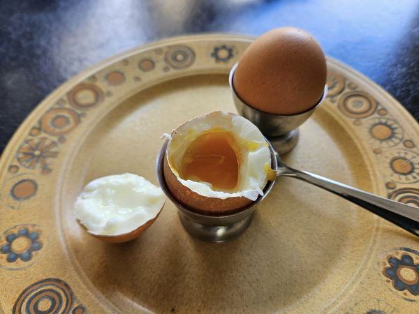 Eggs in the air fryer