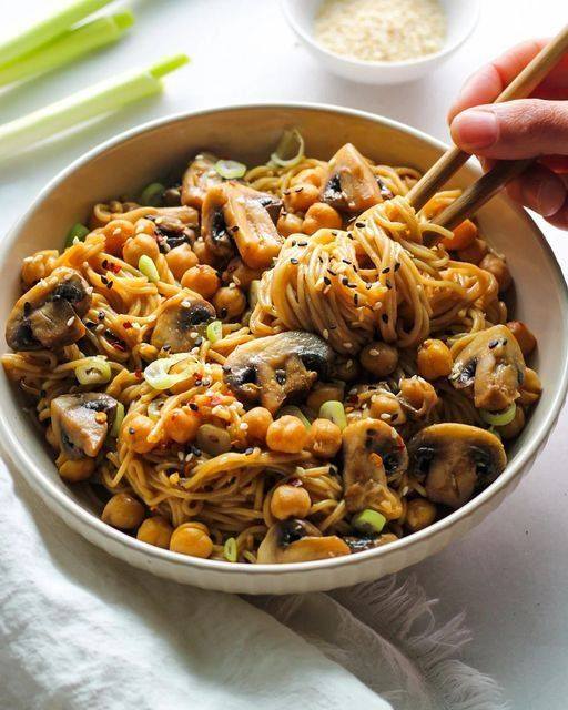 Miso Sesame Noodles