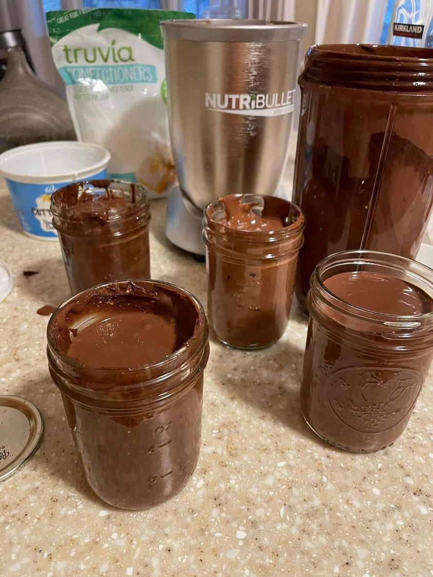 Keto Chocolate Jars