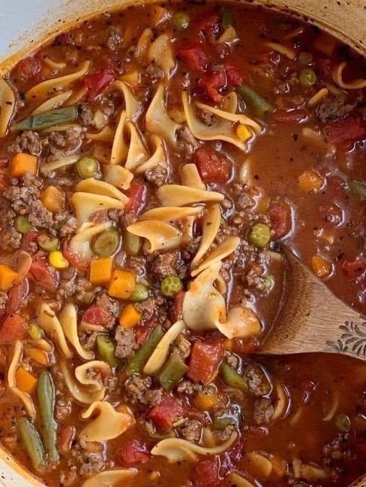 Vegetable Beef Noodle Soup 😎