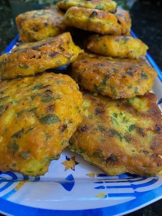 Vegan Potato Patties with Herbs