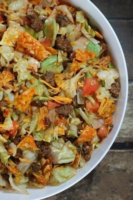 Vegan DORITO TACO SALAD