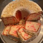 Vegan Strawberry Crunch Pound Cake