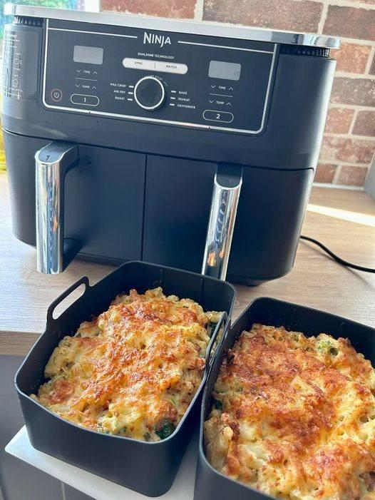 Macaroni cheese in my Air fryer