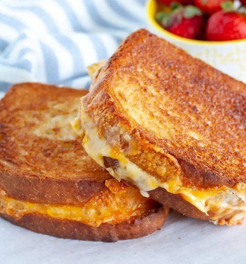 Air Fryer Grilled Cheese