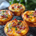 Bacon & Egg Hashbrown Muffins