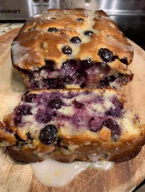 Keto Blueberry Lemon Bread😎