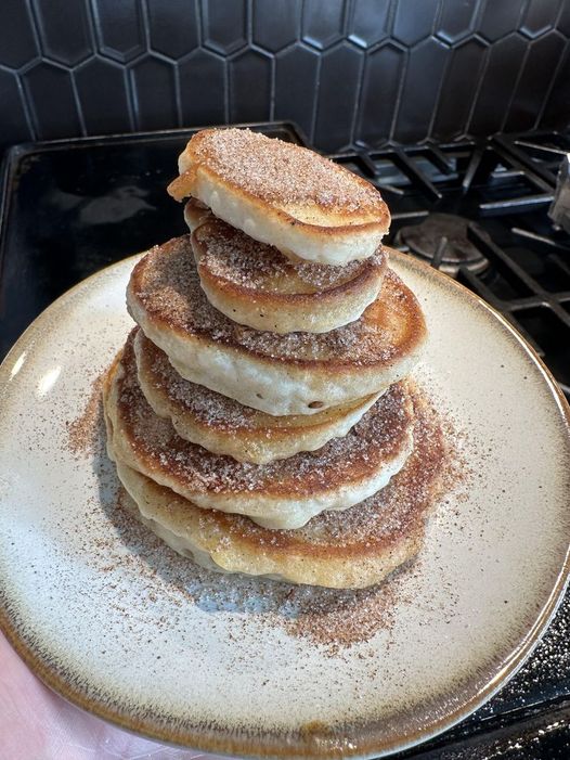 One Point Churro Pancakes