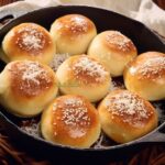 Keto Fluffy Skillet Buns