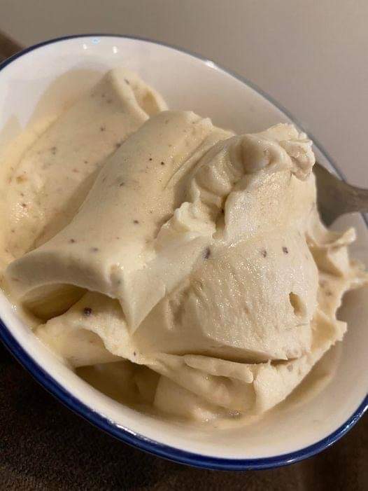 Vegan banana ice cream