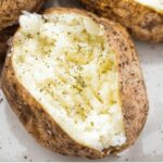 AIR FRYER BAKED POTATOES