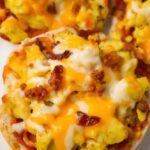 English Muffin Breakfast Pizzas