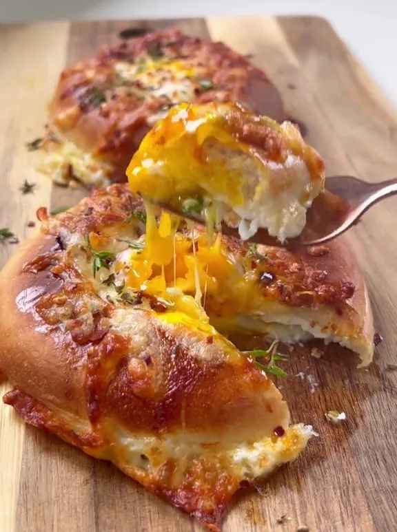 Air Fryer breakfast bagels