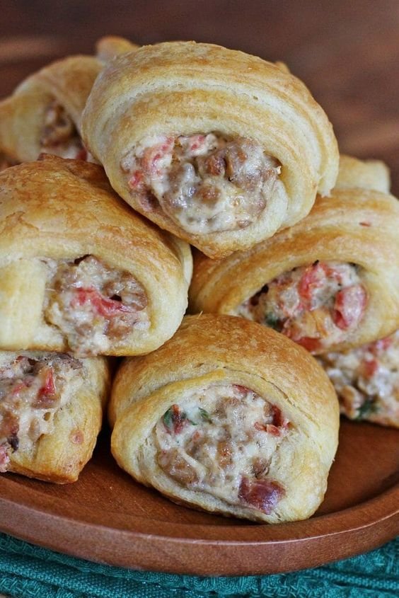 Sausage Cream Cheese Pinwheels
