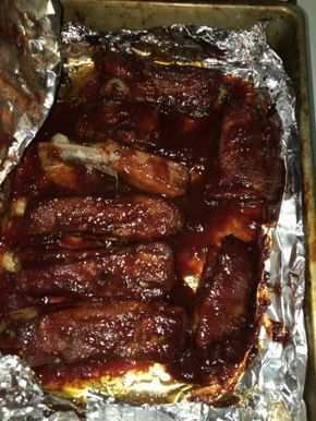 MELT IN YOUR MOUTH BARBECUE RIBS (OVEN)