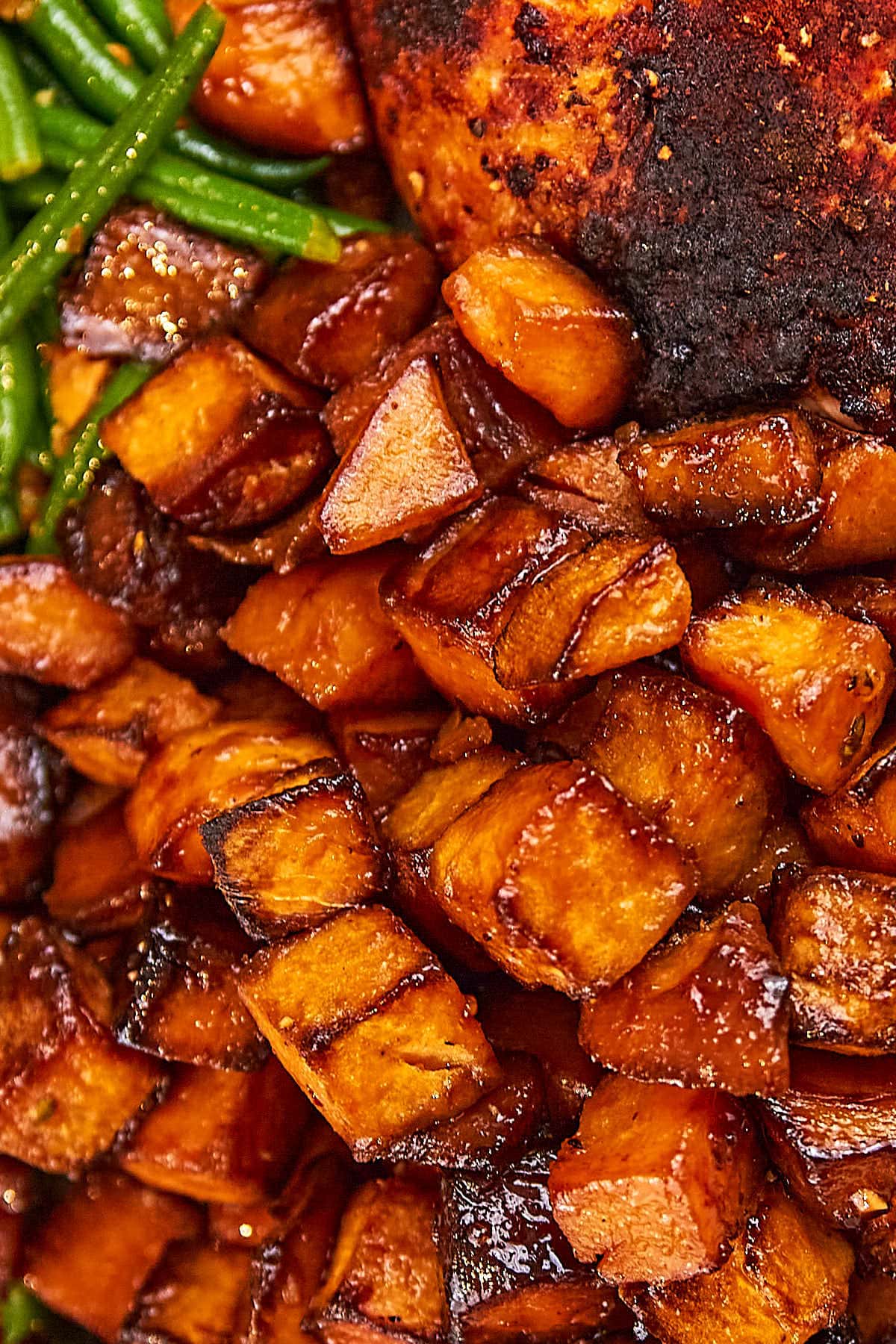 Honey Roasted Sweet Potatoes