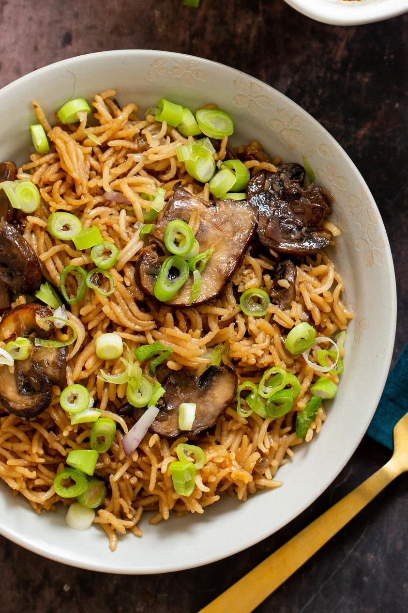 Baked Mushroom Rice 😎