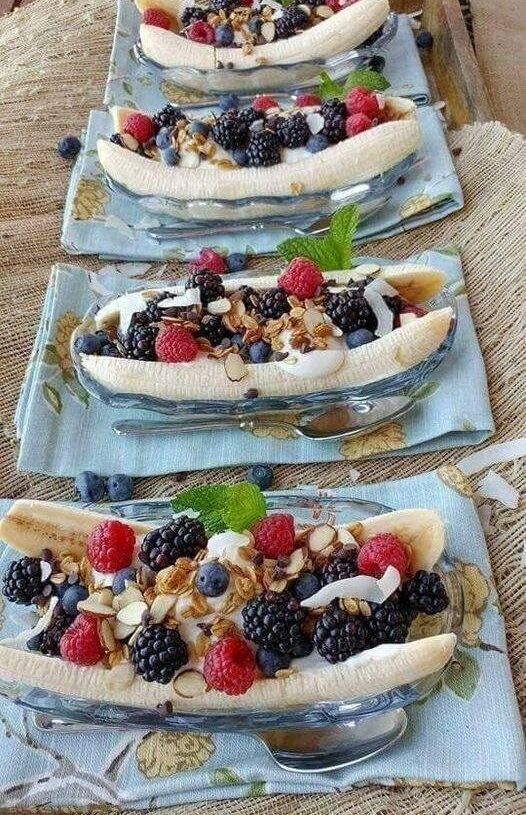 Vegan Banana Split😎